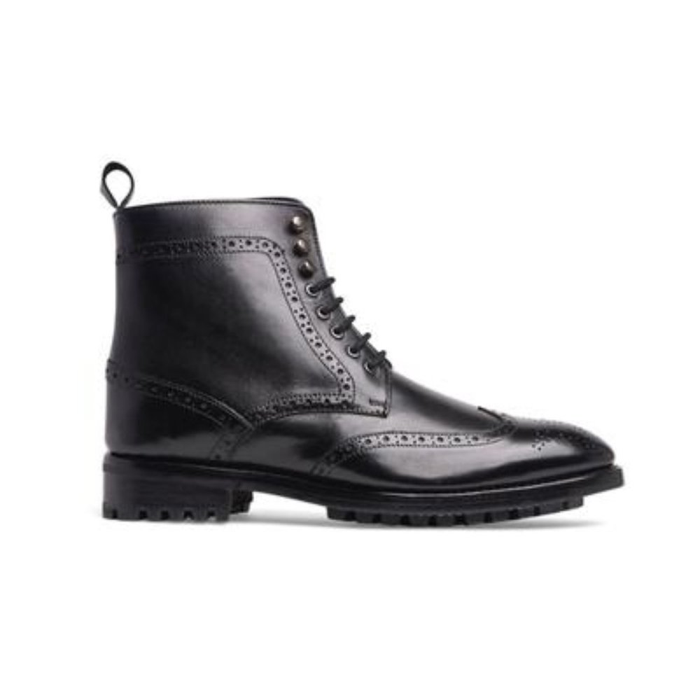 Anthony Veer Men's Grant Wingtip Leather Dress Boot